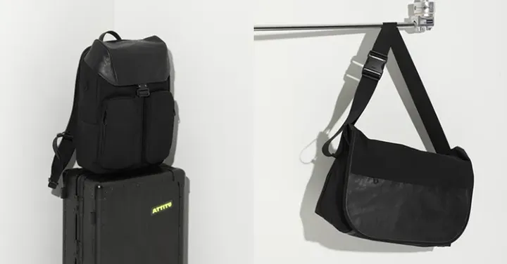 ATTITU CORDURA　レザー コンビ　メッセンジャーバッグ Large CORDURA®×レザー コンビメッセンジャーバッグ Large