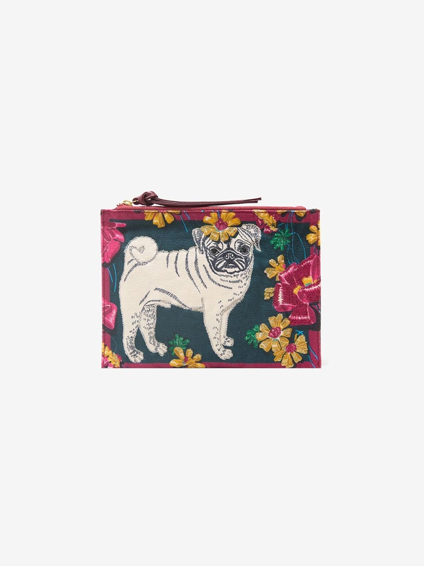 EMBROIDERED ポーチ（税込12,430円）