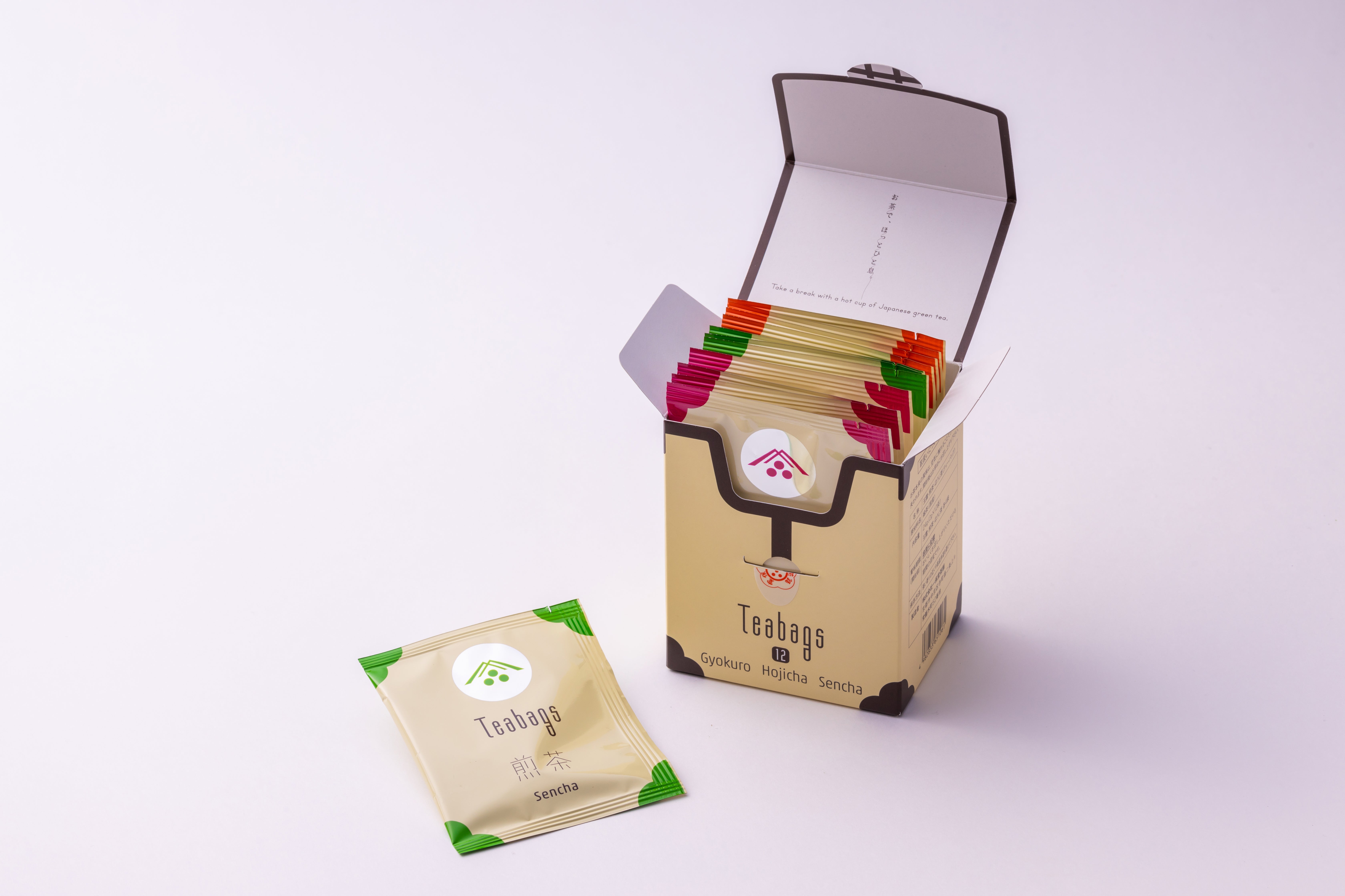 ティーバッグセット12(玉露・煎茶・ほうじ茶)　税込810円