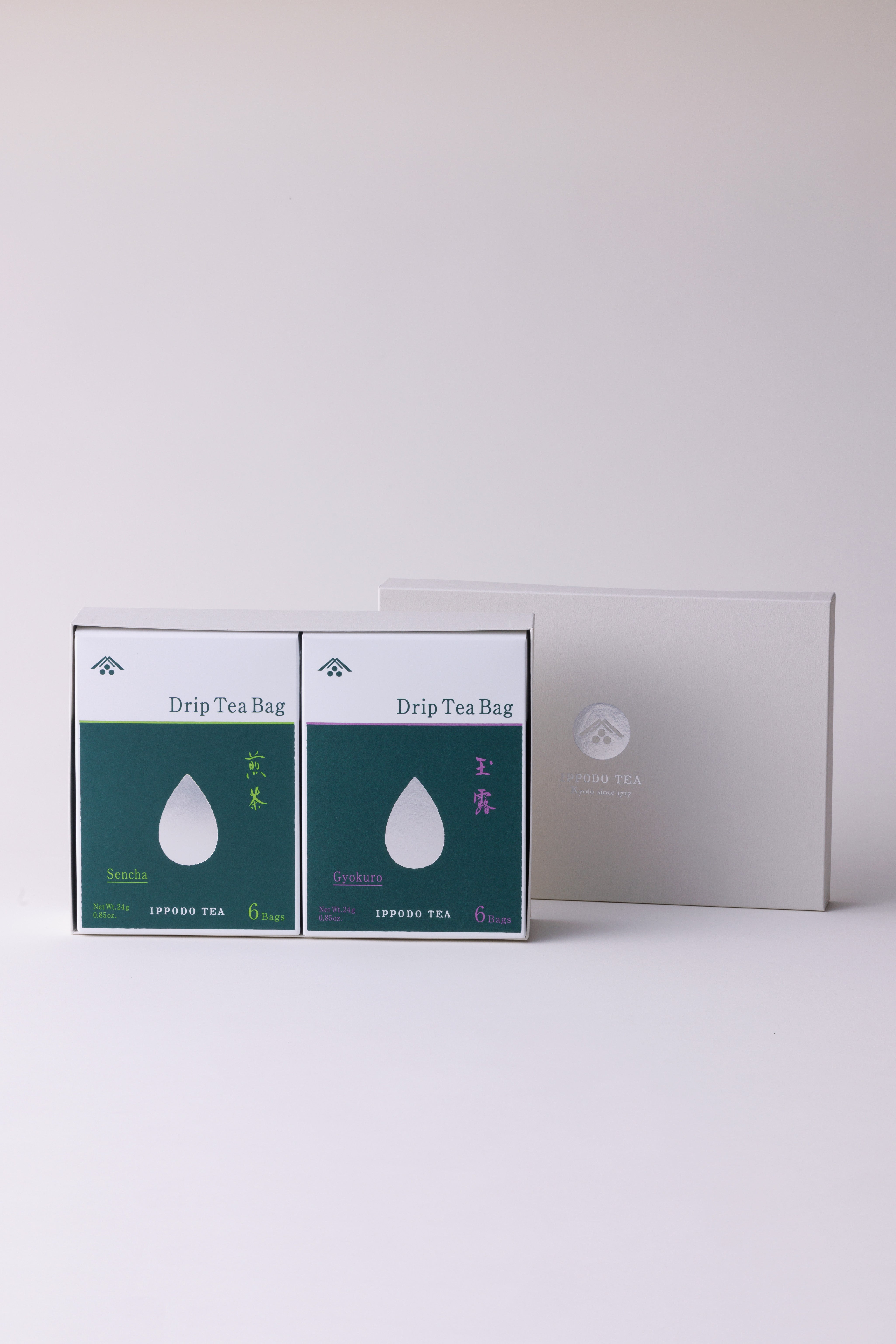 Drip tea bag set (Gyokuro and Sencha) ¥2,916 (tax included)