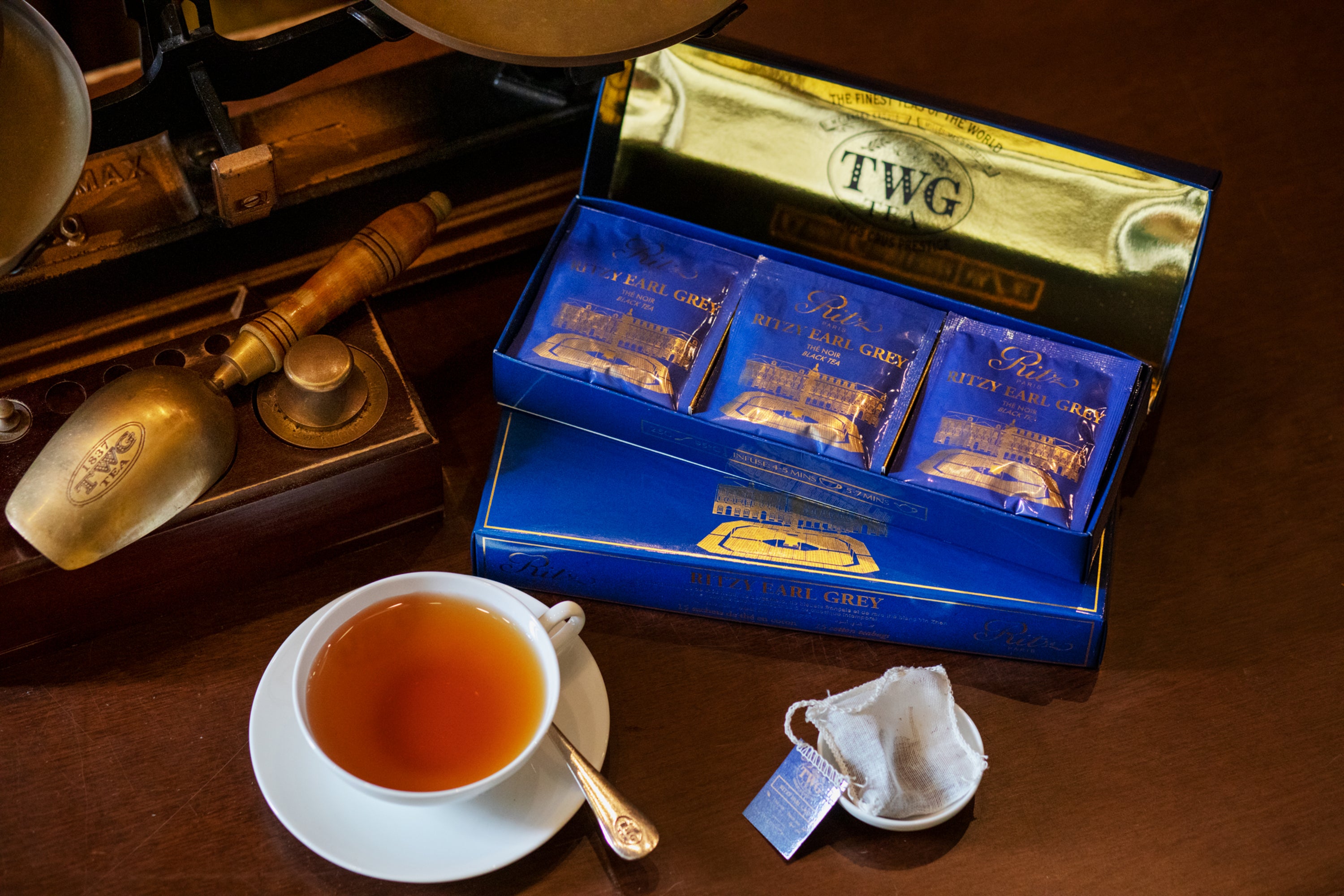 新品TWG Ritz Paris アールグレイ 紅茶 ホテルリッツとのコラボ商品「リッツアールグレイ」発売開始
